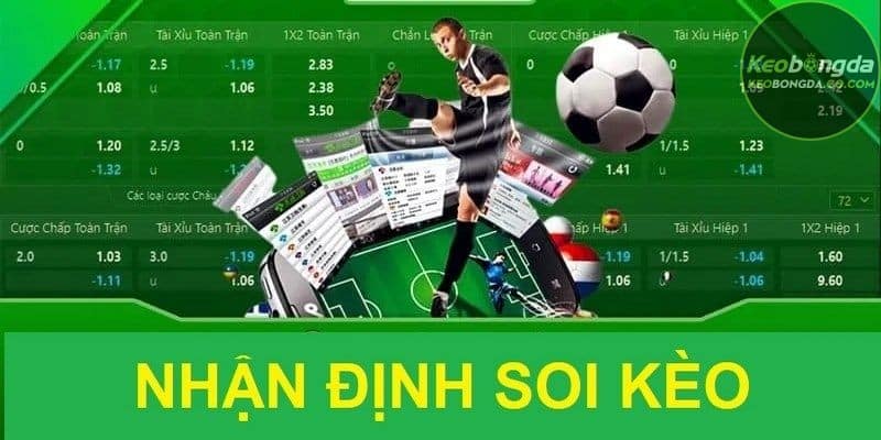 Các loại kèo bóng đá phổ biến hiện nay